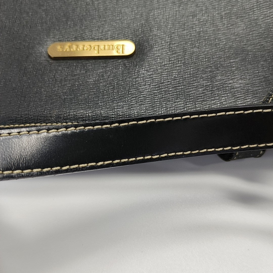 Calfskin Shoulder Bag Black