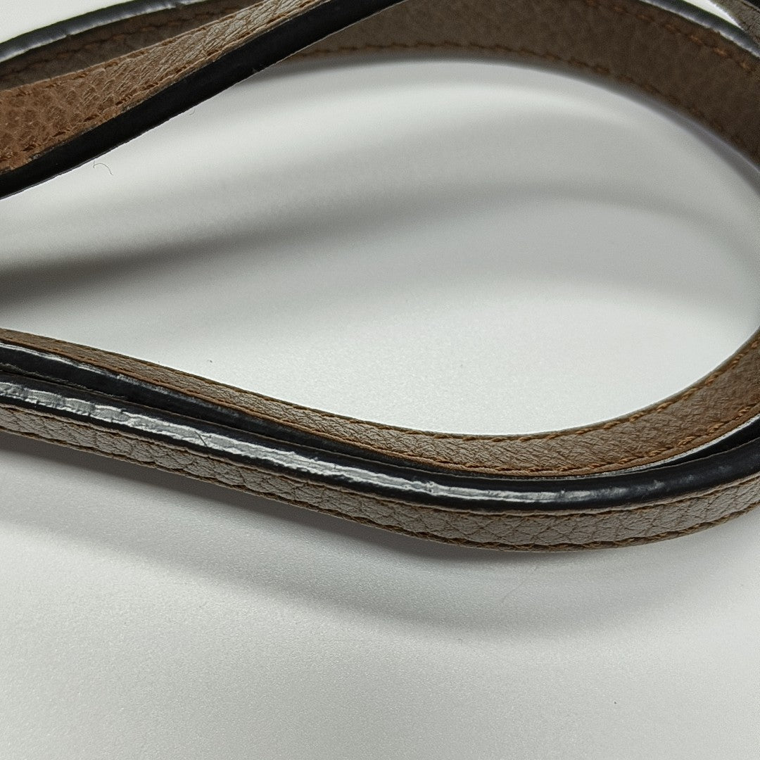 Bree Monogram Coated Canvas Beige