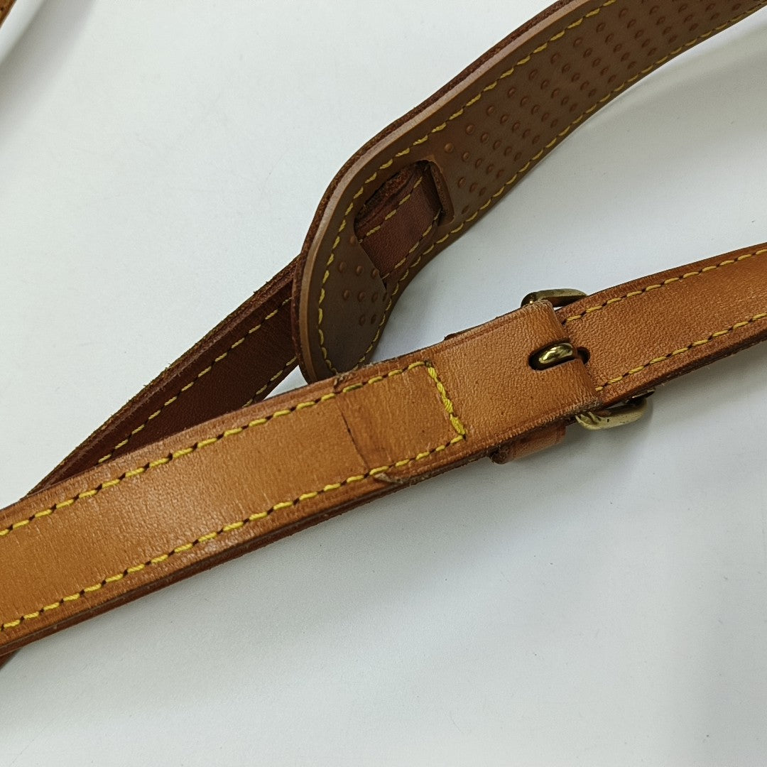 SAUMUR Monogram Coated Canvas Brown