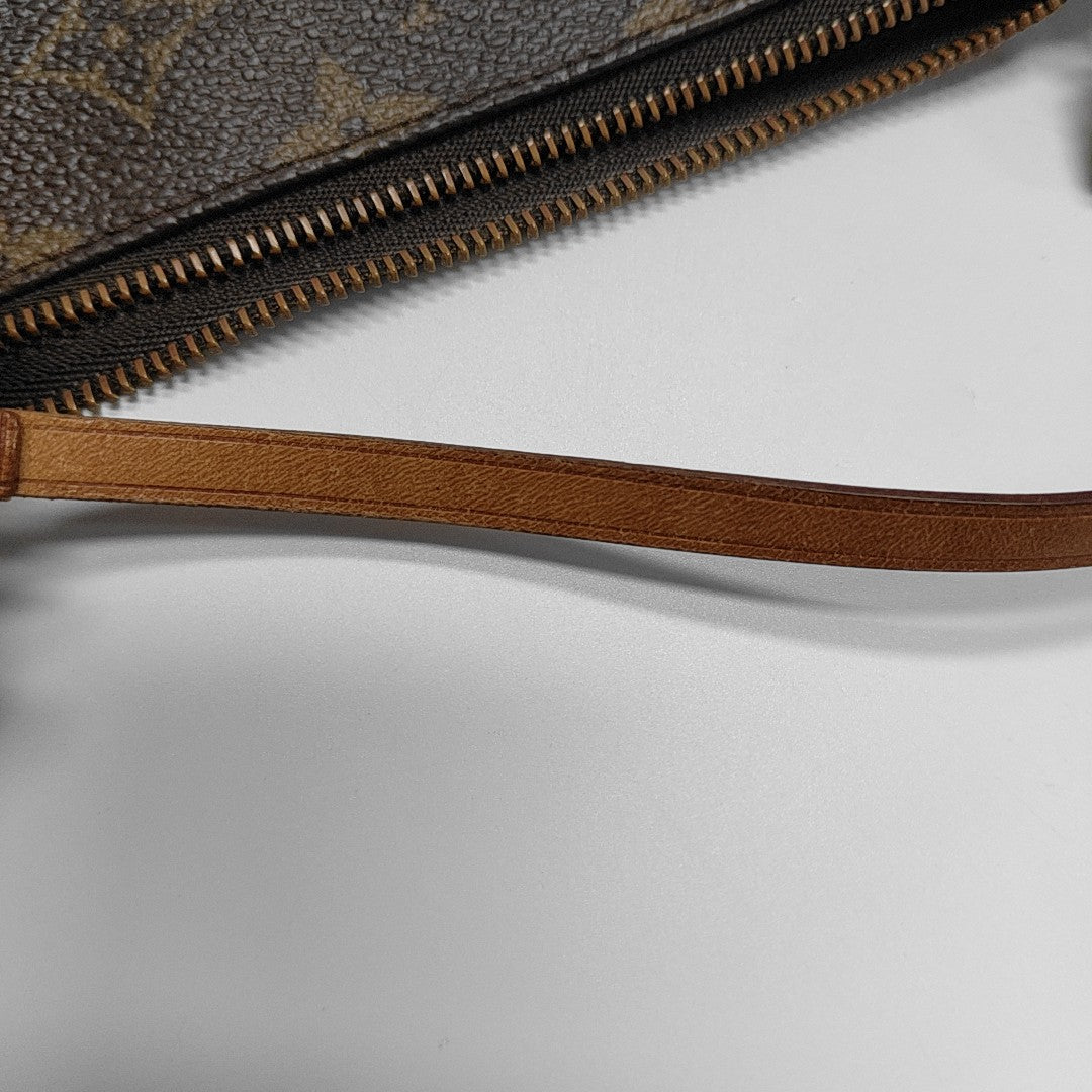 ACCESSOIRES Monogram Coated Canvas Brown