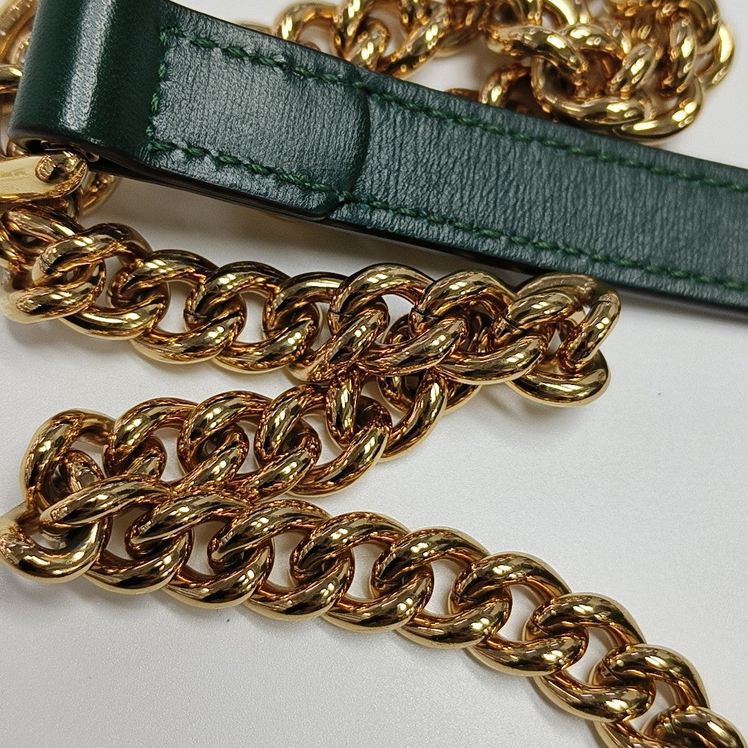 Rajah Medium Calfskin Green