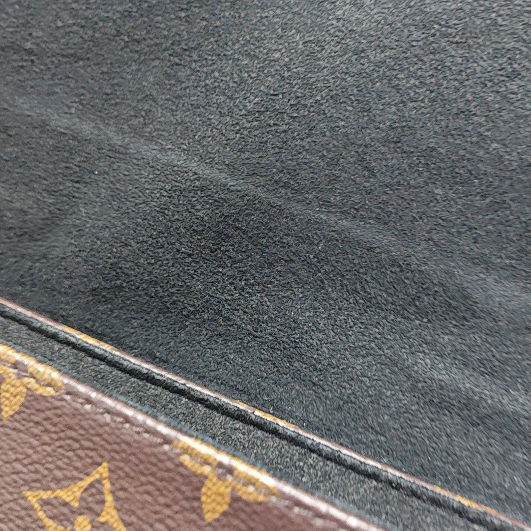 LOCKY BB Monogram Coated Canvas Brown