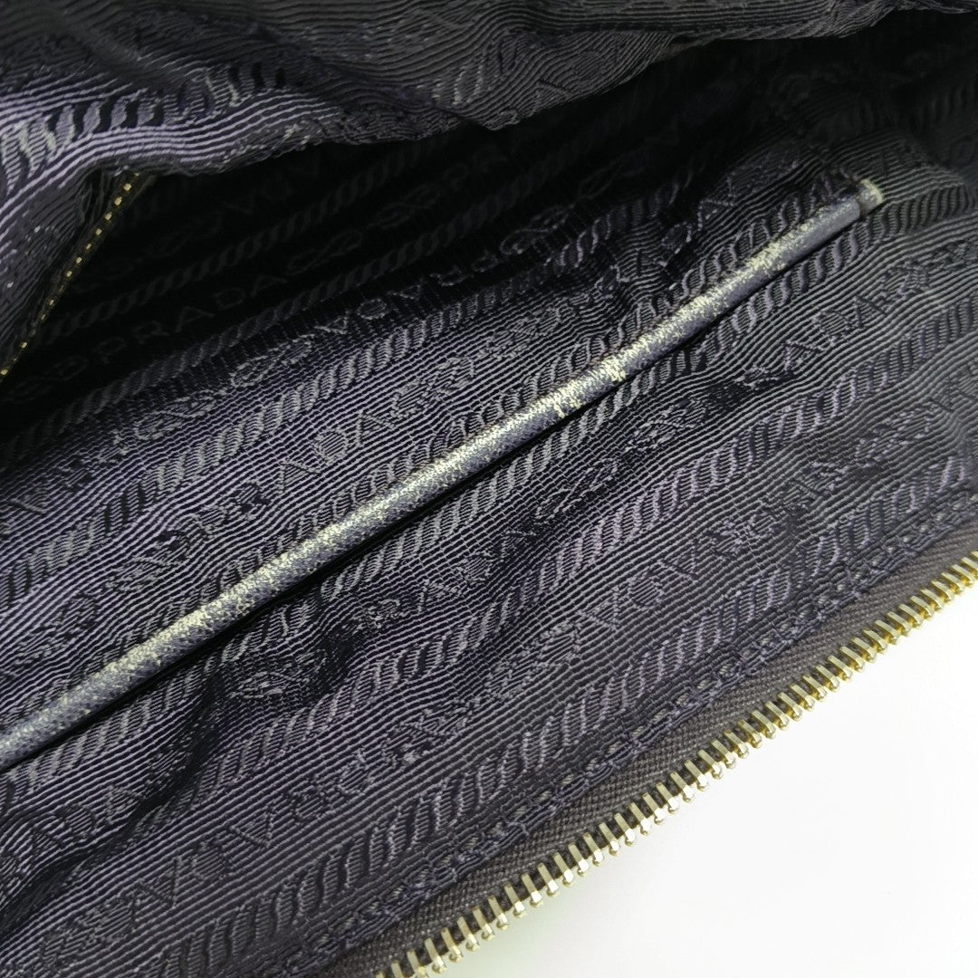 Nylon Tote Bag Purple