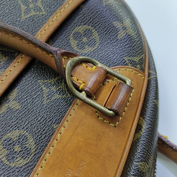 DEAUVILLE Monogram Coated Canvas Brown