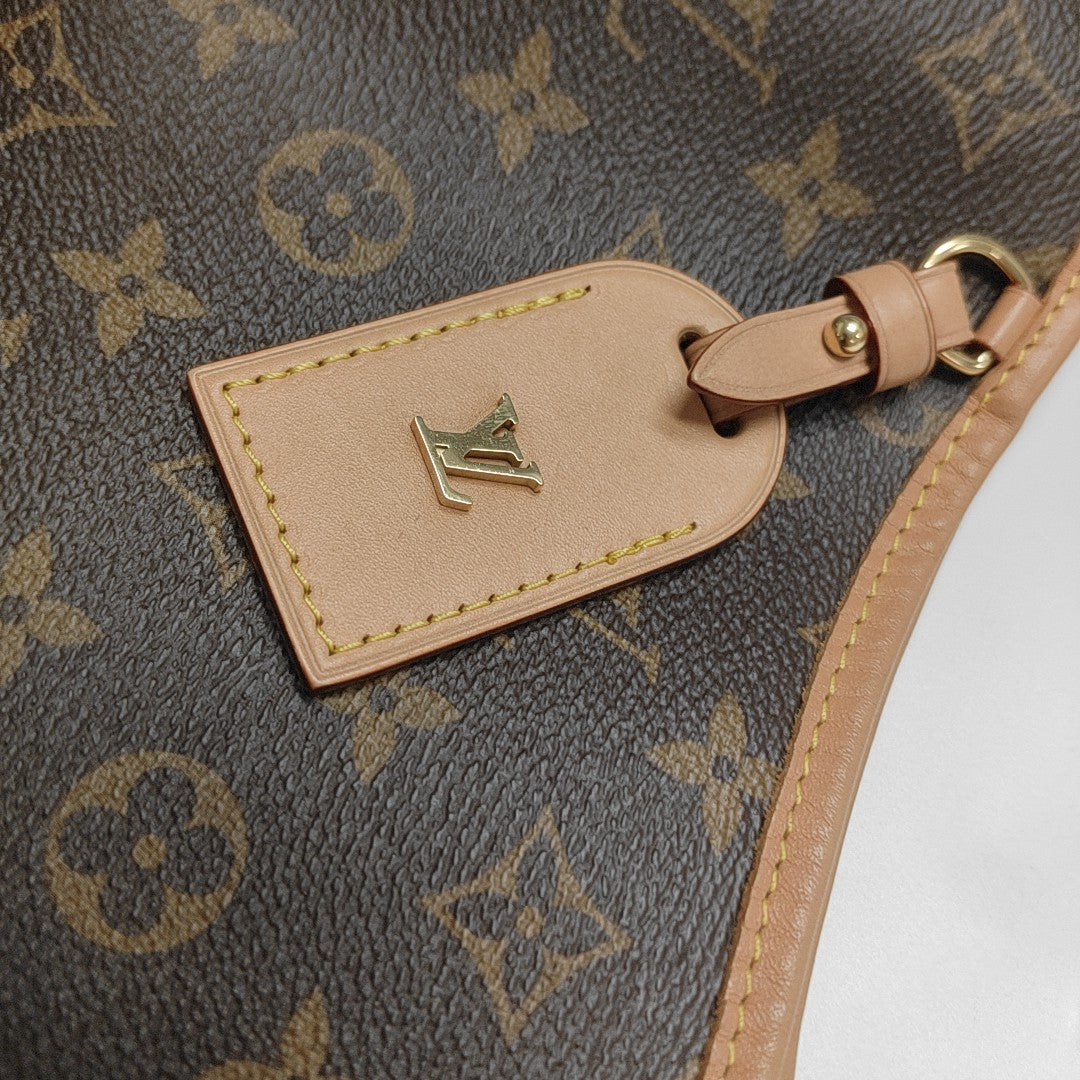 CARRYALL MM Monogram Coated Canvas Brown