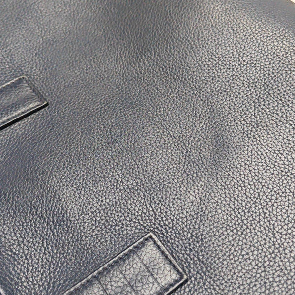 Calfskin Shoulder Bag Blue