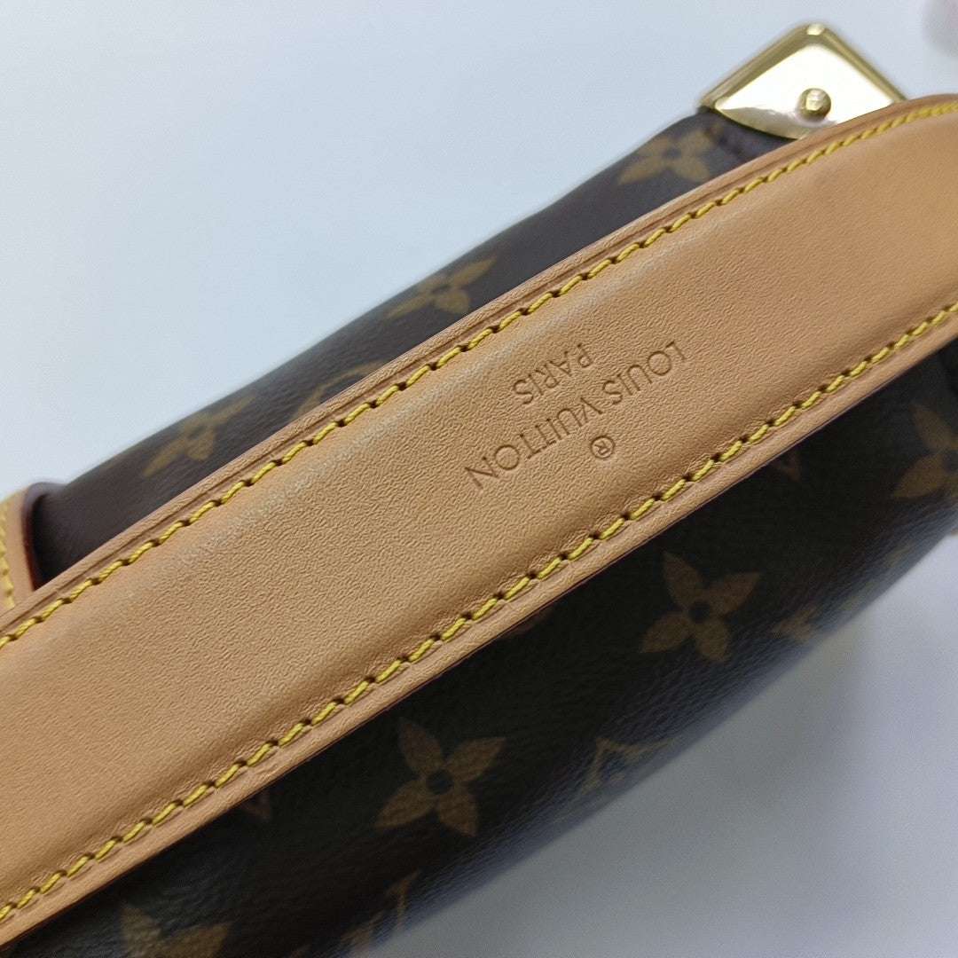SIDE TRUNK PM Monogram Coated Canvas Brown