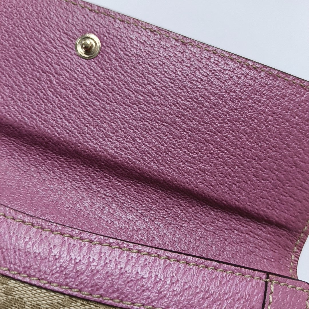 Monogram Canvas Wallet Brown