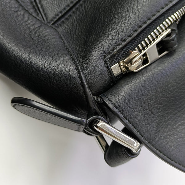 Puzzle Medium Calfskin Black