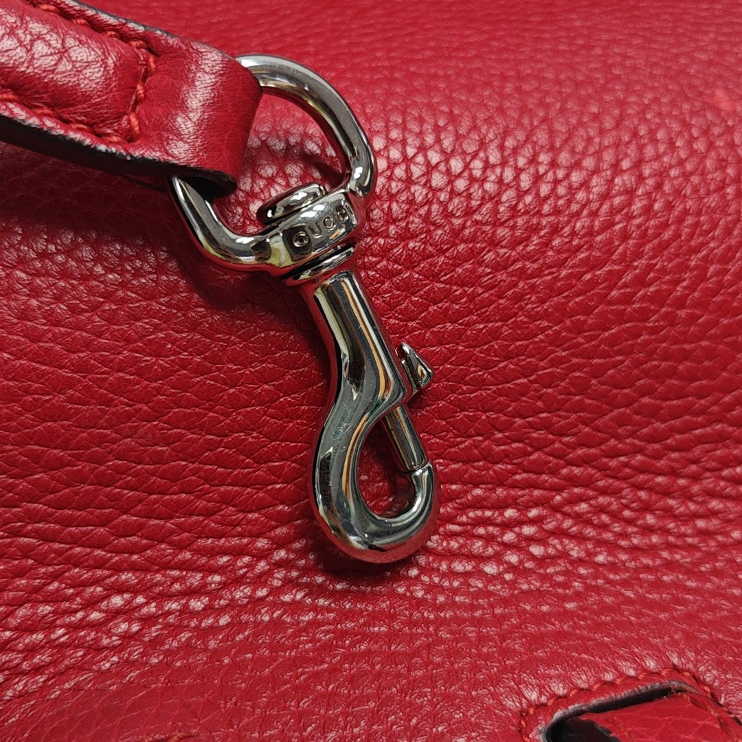 Daily Calfskin Red