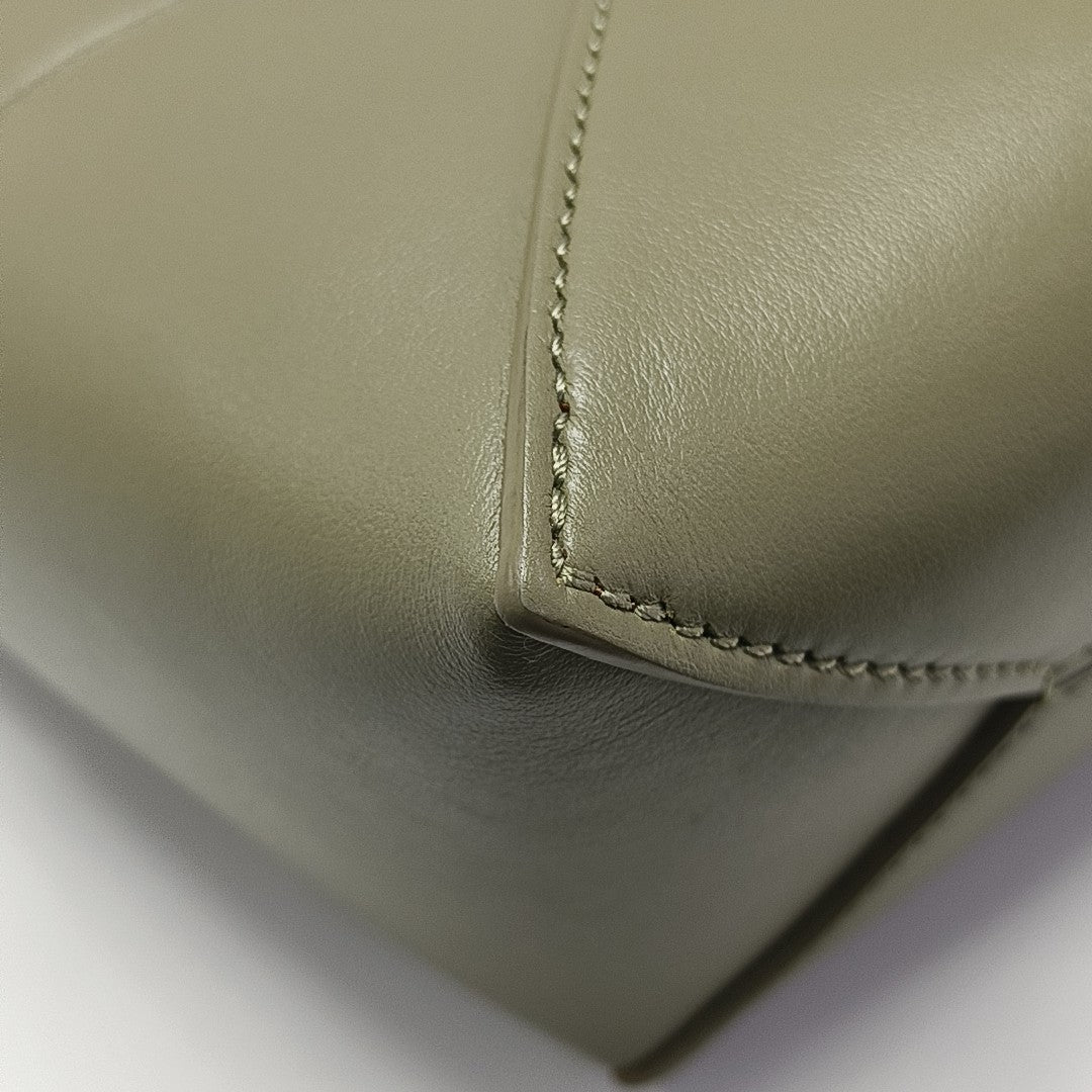 Puzzle Fold Mini Calfskin Green