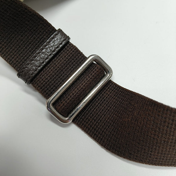 Monogram Canvas Shoulder Bag Brown