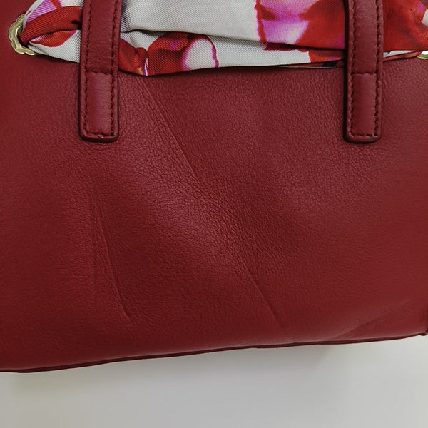 Calfskin Tote Bag Red