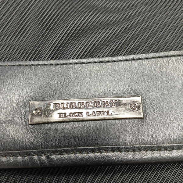 Fabric Shoulder Bag Black