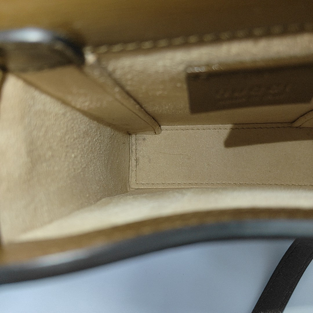 Horsebit 1955 Mini Coated Canvas Beige