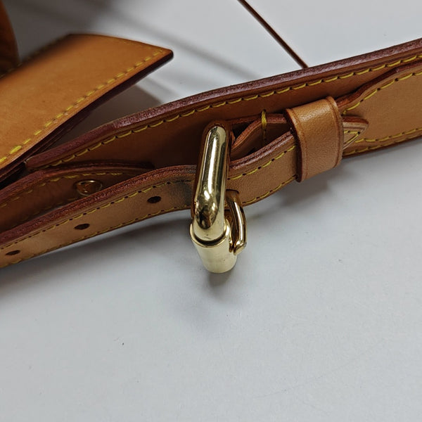 NÉONOÉ MM Monogram Coated Canvas White