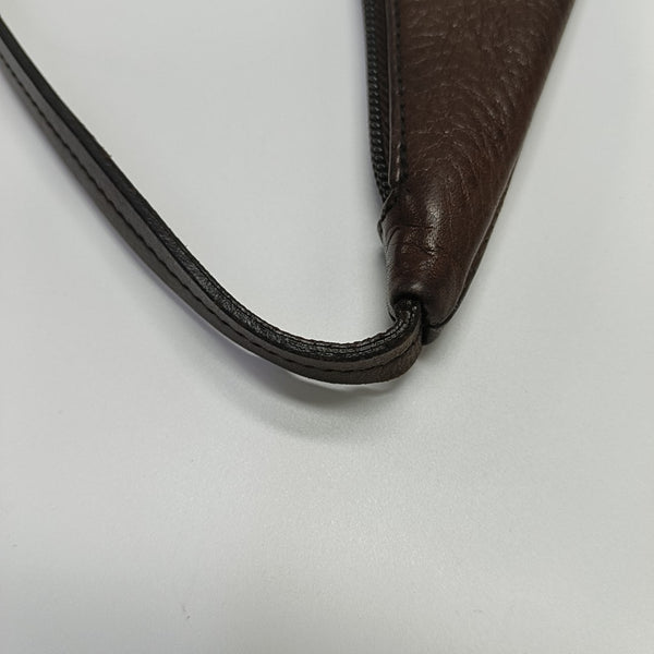 Calfskin Shoulder Bag Brown