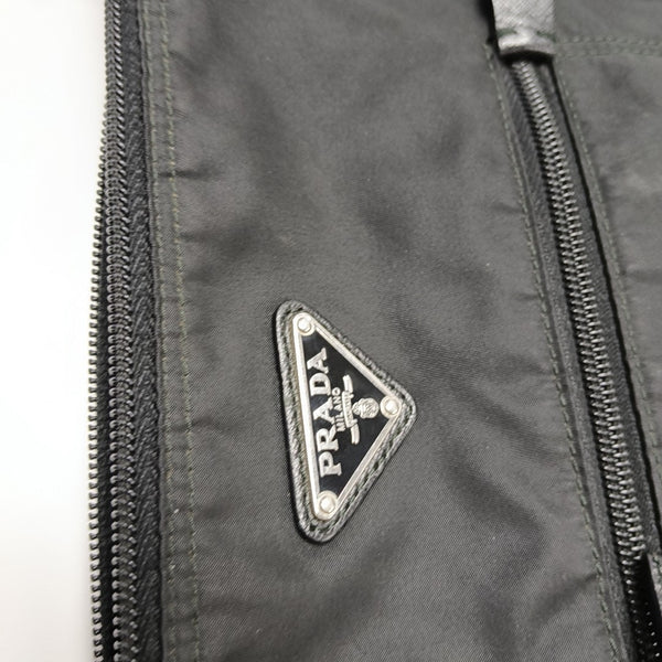 Nylon Shoulder Bag Black