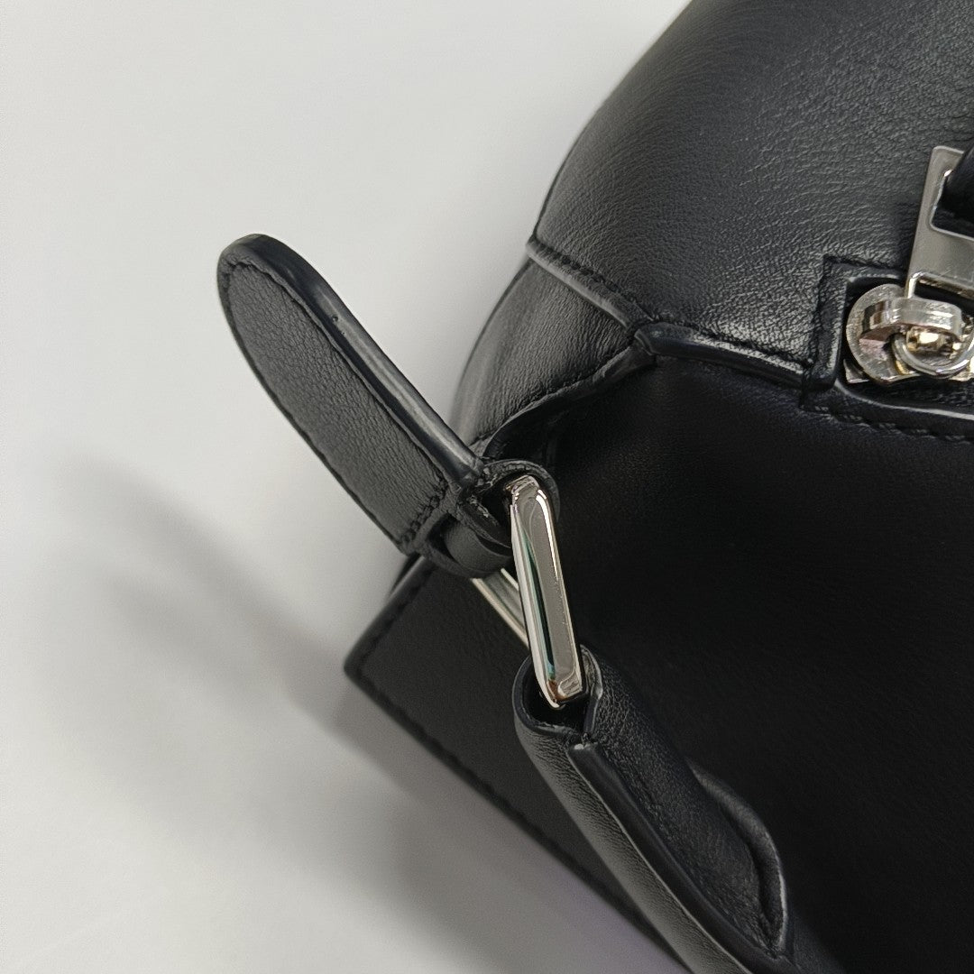 Puzzle Medium Calfskin Black