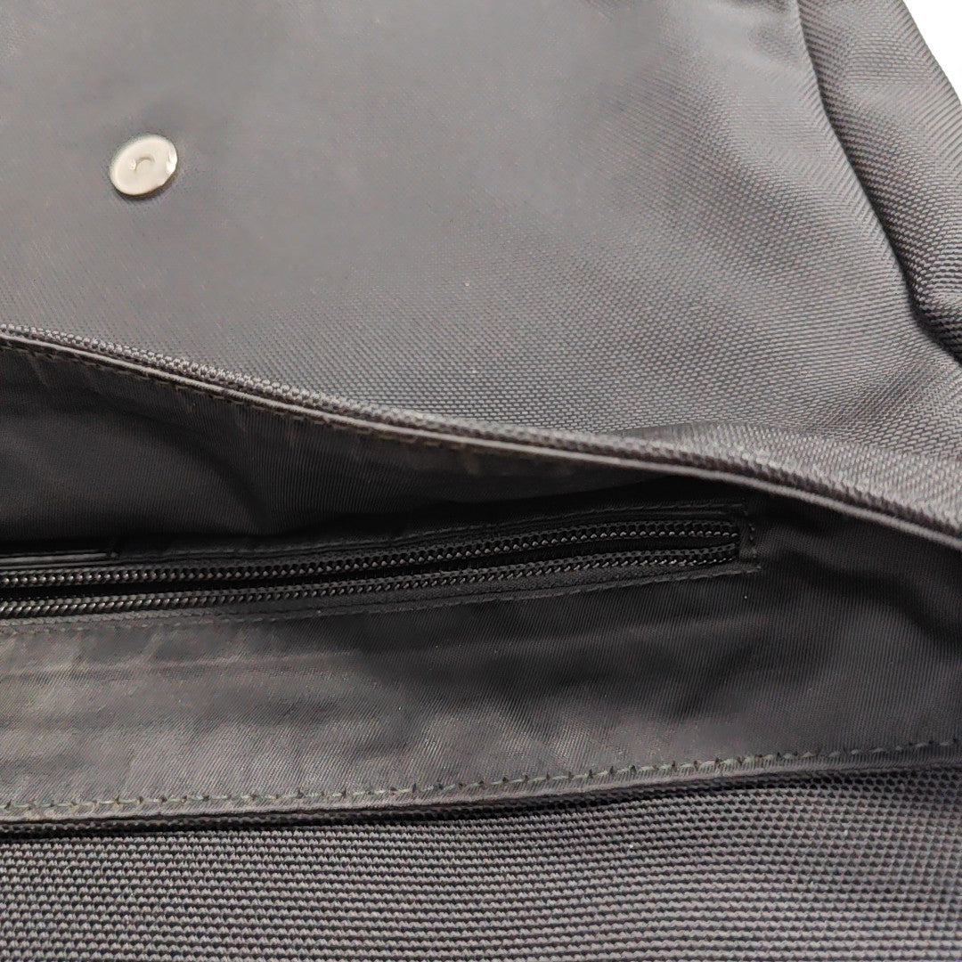 Canvas Shoulder Bag Black