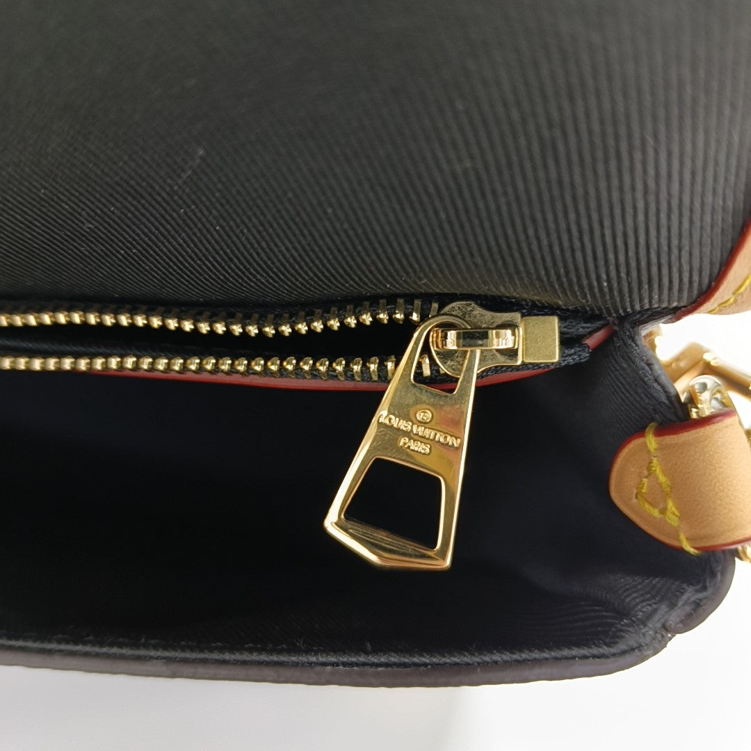 DIANE Monogram Coated Canvas Brown