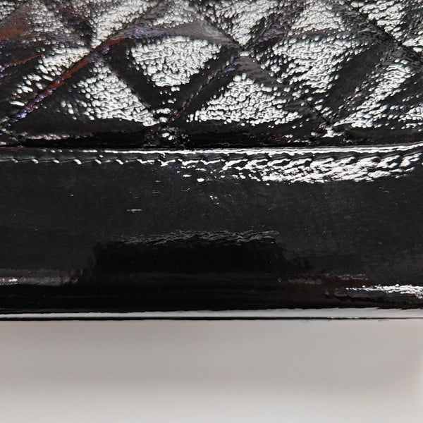 GABRIELLE Small Quilted Lambskin Black