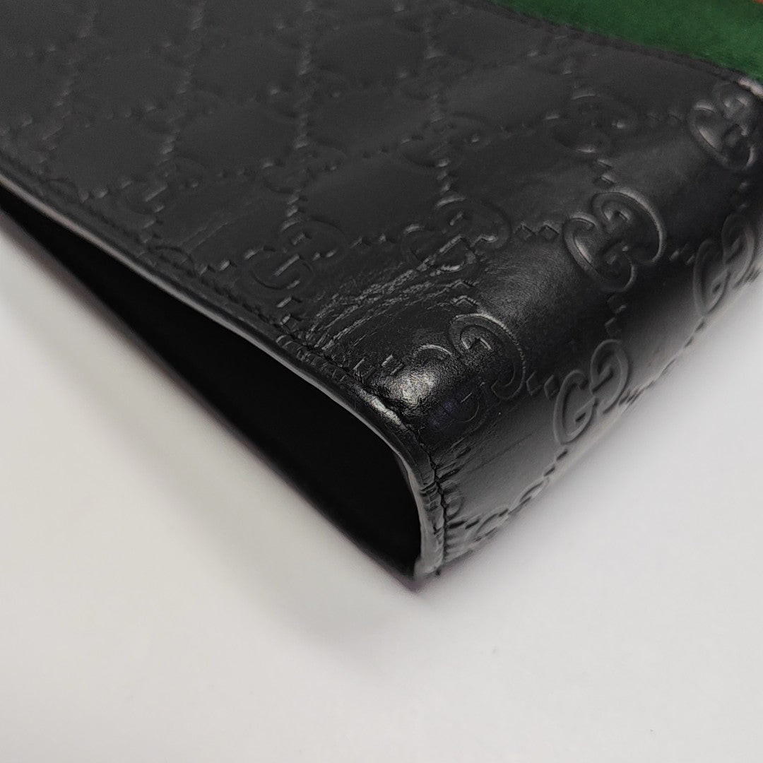 Signature Monogram Calfskin Black