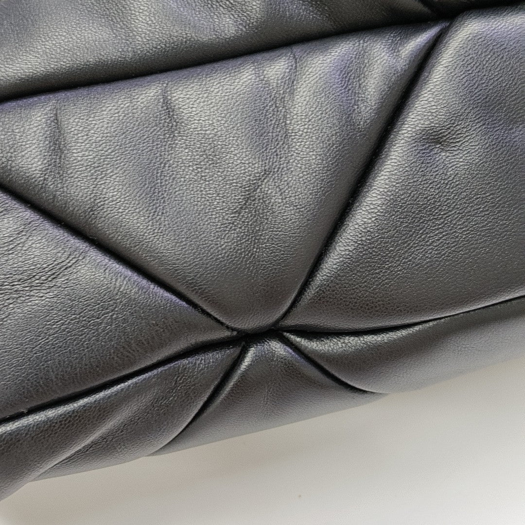 System Quilted Nylon Black