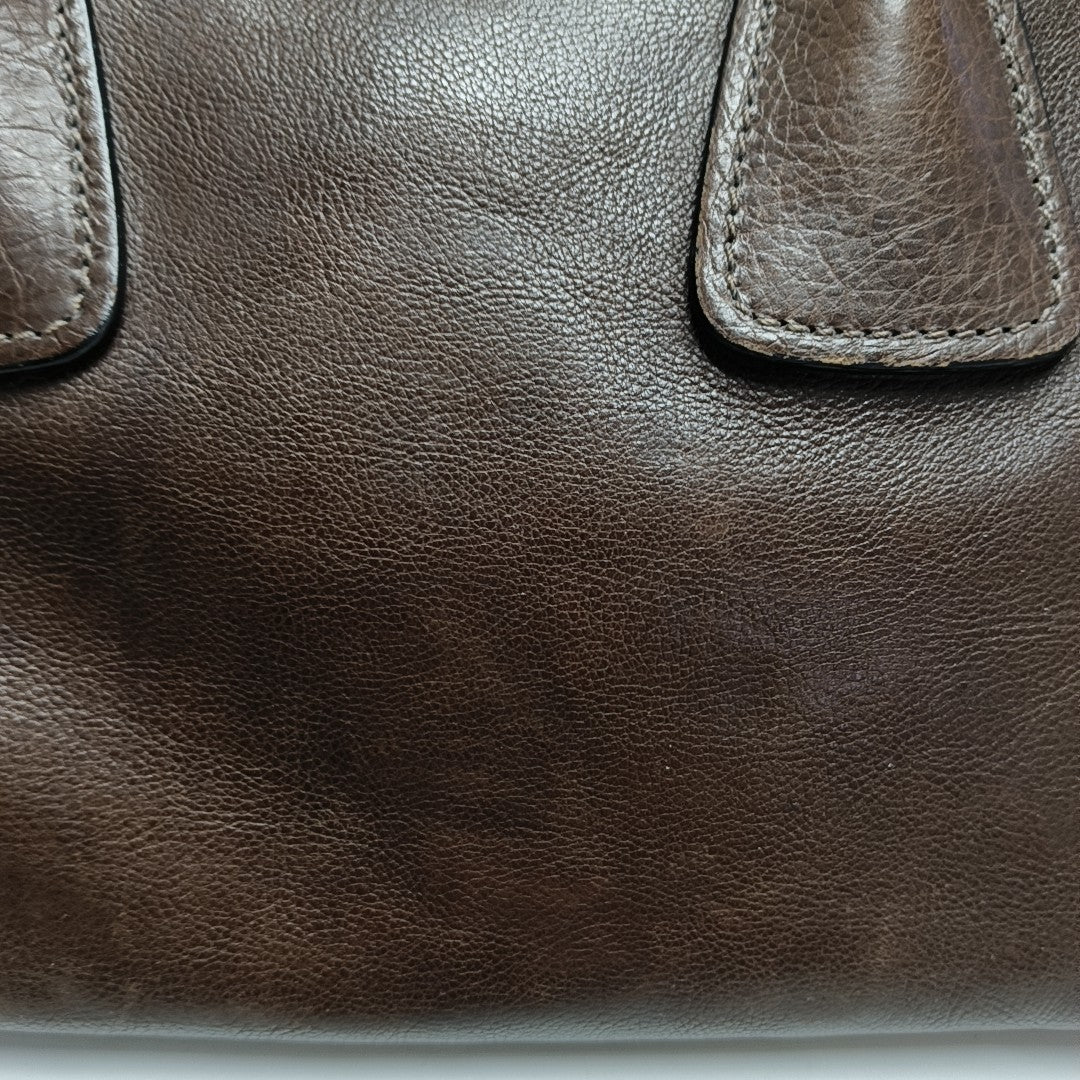 Glace Calf Calfskin Brown