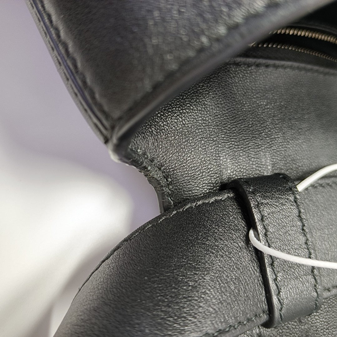 Downtown Small Quilted Calfskin Black