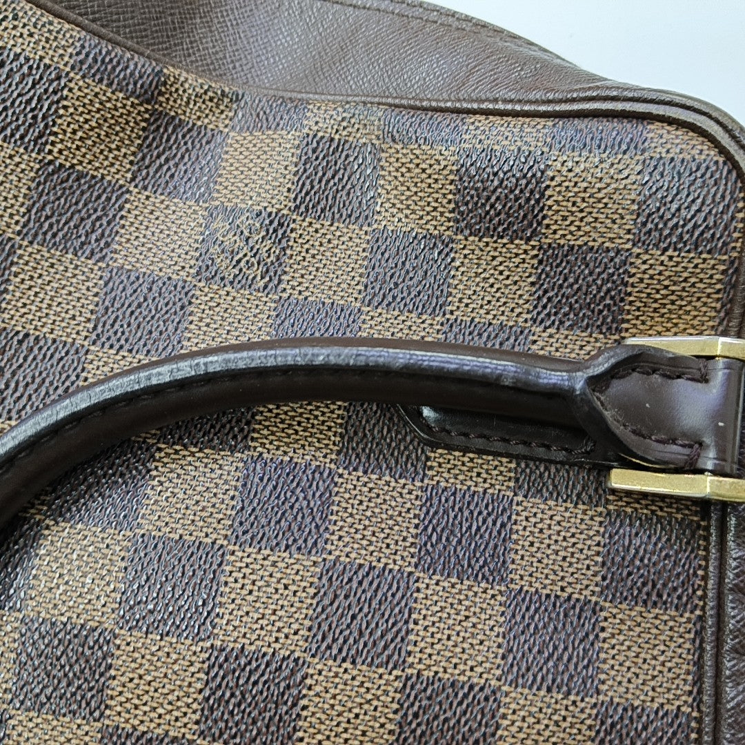 BRERA Damier Ebene Coated Canvas Brown