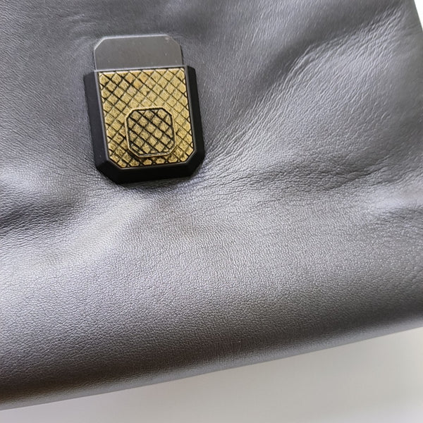 Piazza Small Lambskin Gray
