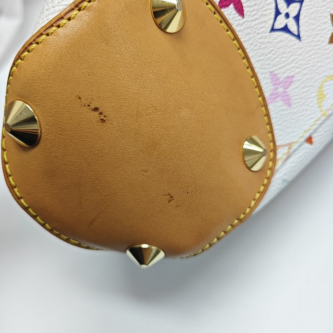 LV × TM JUDY PM Monogram Coated Canvas White