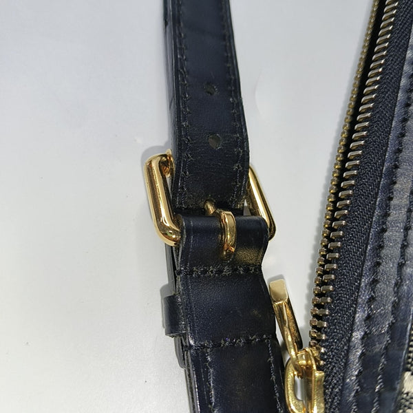 KATHLEEN Mini Monogram Canvas Gray