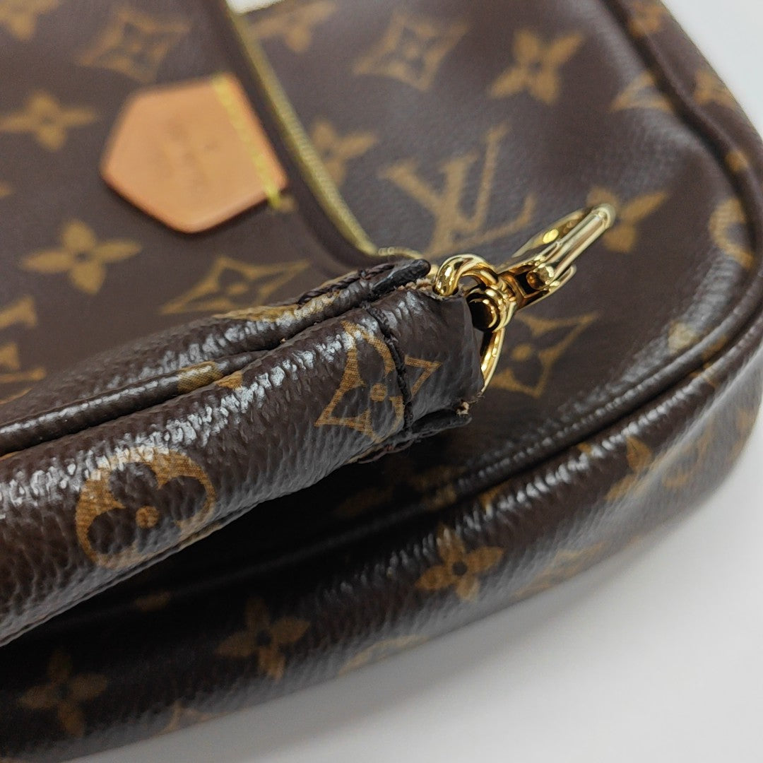 MULTI Monogram Coated Canvas Brown