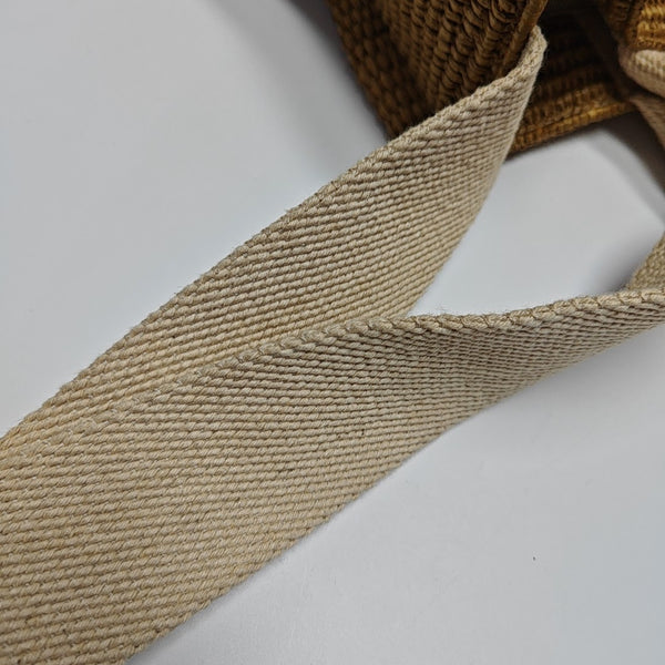 Straw Tote Bag Brown