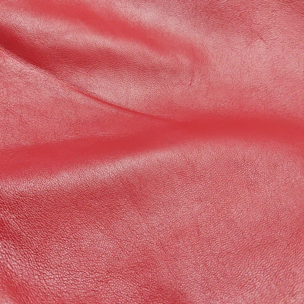 Lambskin Top Handle Bag Red