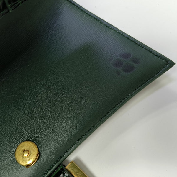 Hourglass S Calfskin Green