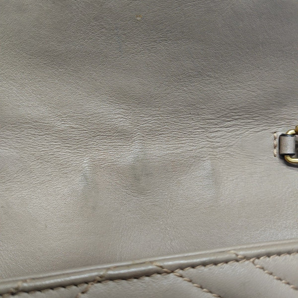 GG Marmont Mini Quilted Calfskin Beige