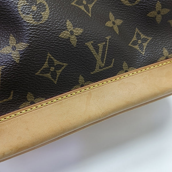 NOÉ MM Monogram Coated Canvas Brown
