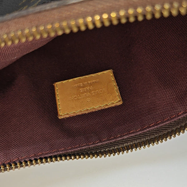 Monogram Coated Canvas Brown