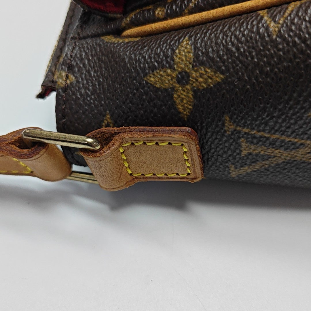 VIVA CITE PM Monogram Coated Canvas Brown