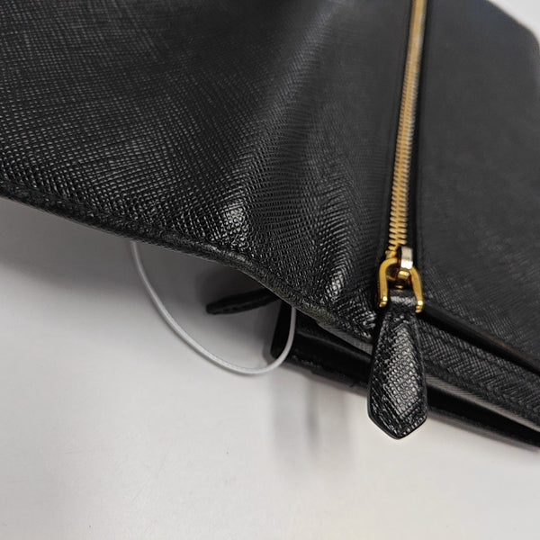 Fold Wallet Calfskin Black Wallet