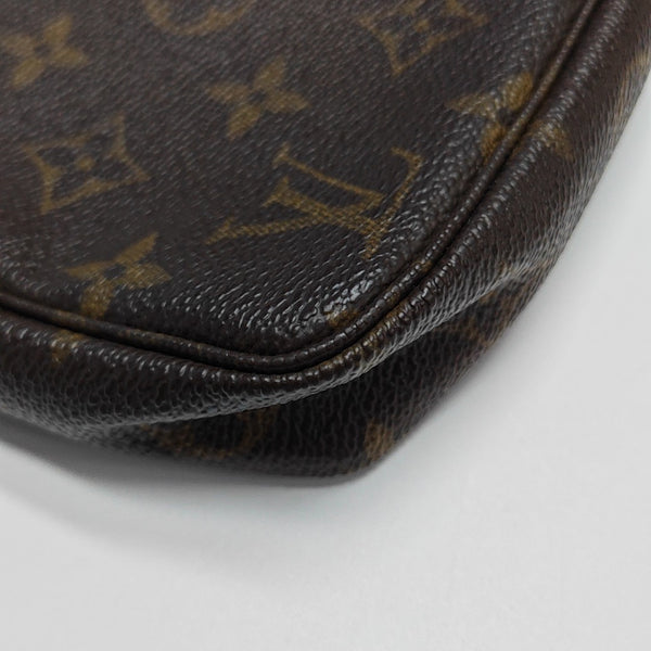 ACCESSOIRES Monogram Coated Canvas Brown