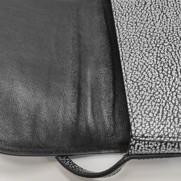 TROTTEUR Small Calfskin Black