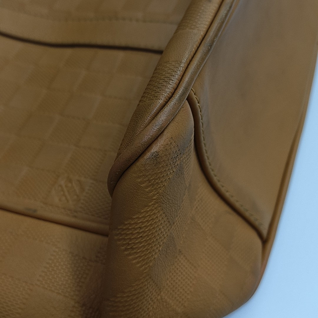 TADAO PM Damier Calfskin Yellow