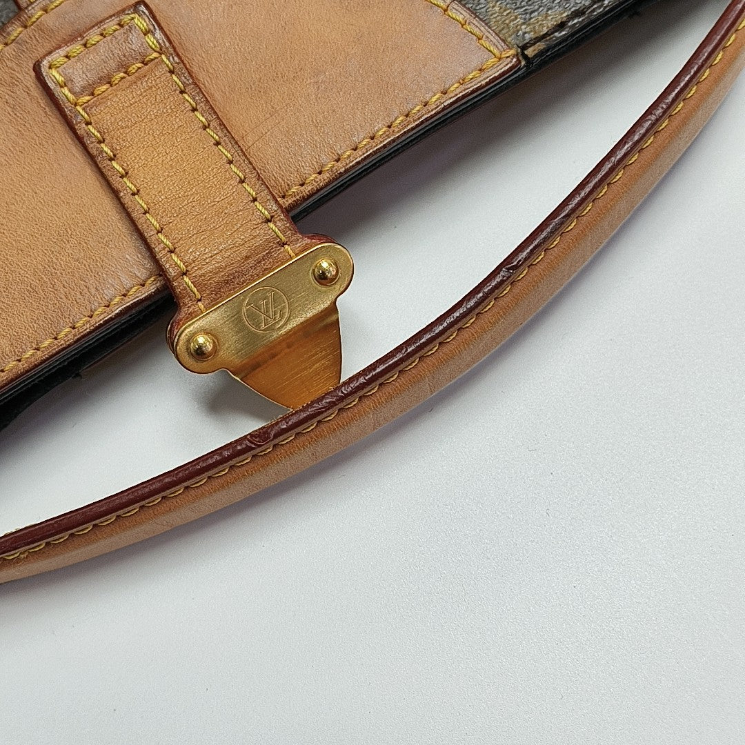 DUFFLE Monogram Coated Canvas Brown