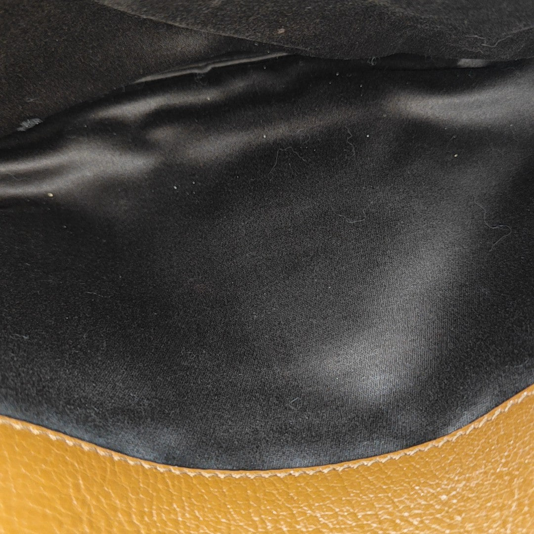 Calfskin Shoulder Bag Brown