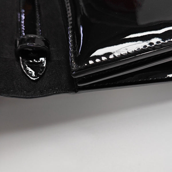 Karligraphy Patent Leather Black