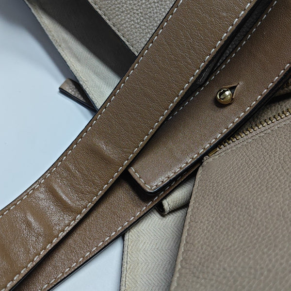 Hammock Small Calfskin Beige